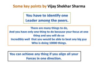 Vijay Shekhar Sharma
 