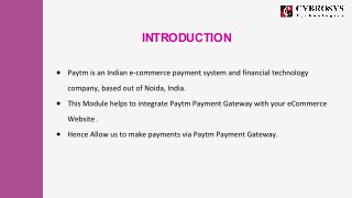 INTRODUCTION
●
●
●
 