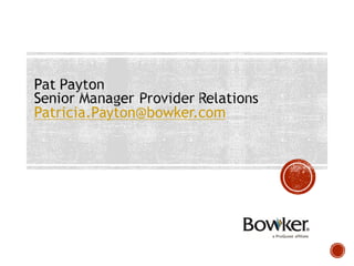 Patricia.Payton@bowker.com
 