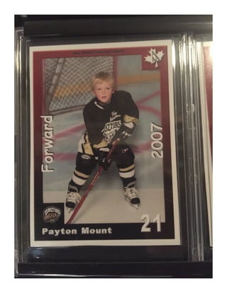 Payton Mount:  rookie card