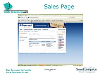 Sales Page 