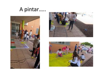A pintar…..
