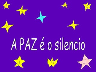 QUE É A PAZ?