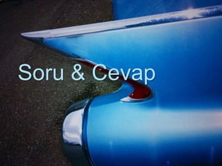 ÇekiciMüthiş deneyimler…