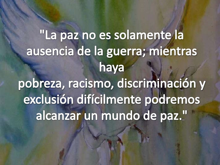 Paz y guerra