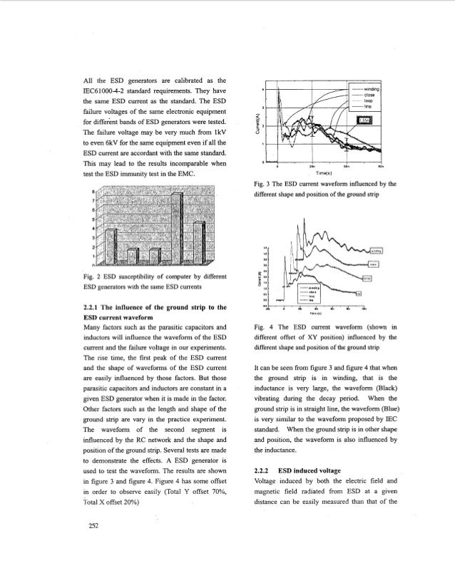 Pb2003.01 problems with the electrostatic discharge (esd) immunity te…