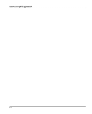 Downloading the application
6-6
 