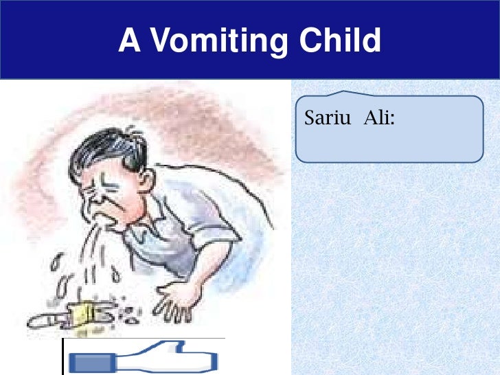 a child with vomiting problem based approach vomiting in children