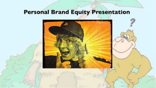 Personal Brand Equity Presentation


             Your picture
                   or
              a collage of
                  pics
 