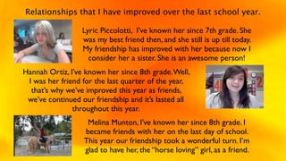 PBE Jessica Fisher Freshman | PPT