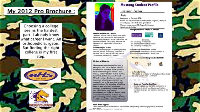 PBE Jessica Fisher Freshman | PPT
