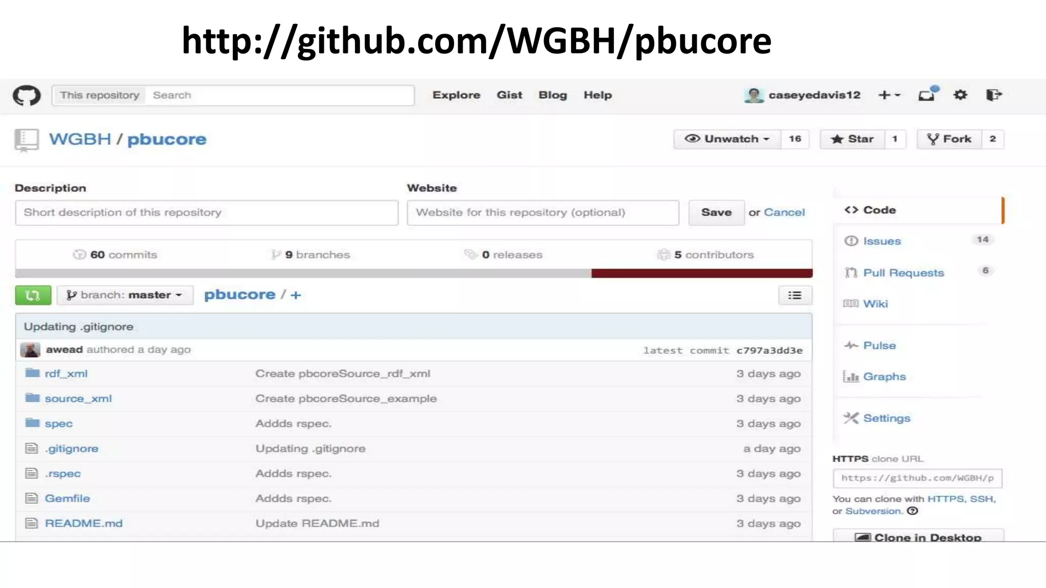 http://github.com/WGBH/pbucore
 