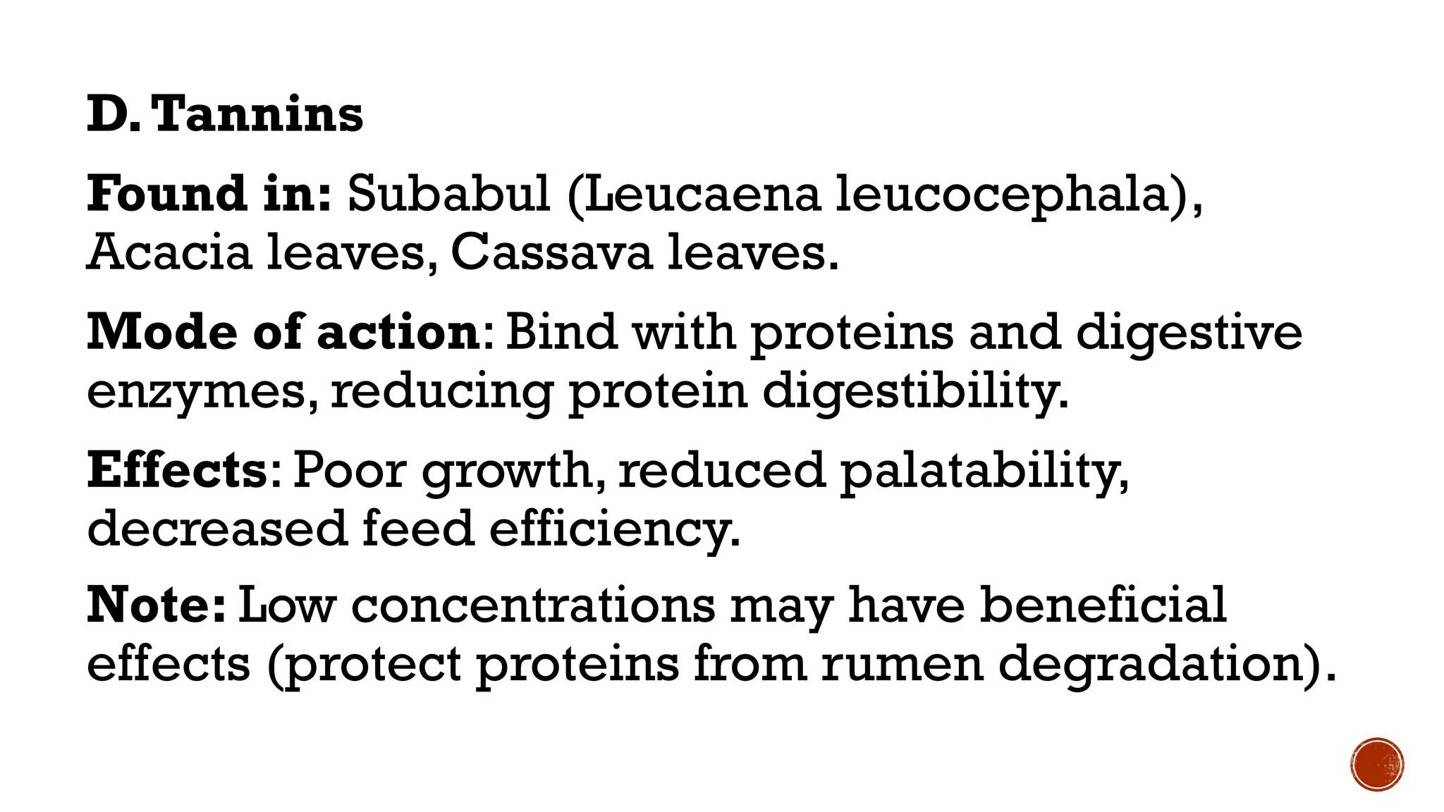 PBG presentation on anti nutritional factors in fodder | PPTX