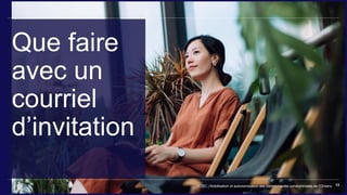 13
Que faire
avec un
courriel
d’invitation
OOSC | Mobilisation et autonomisation des communautés condominiales de l’Ontario 13
 