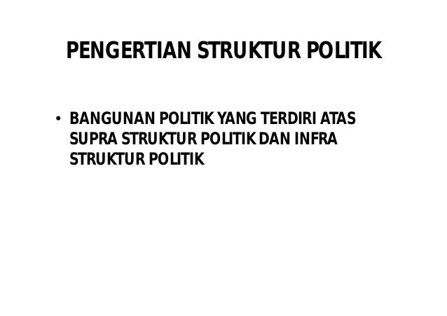 Pb Ii Struktur Sosial Dan Struktur Politik