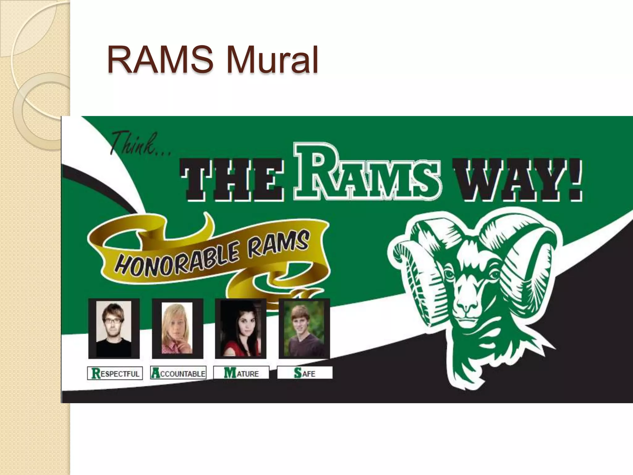RAMS Mural