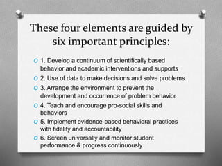 Secondary PBIS Practices:
Implementing Secondary
Interventions
 