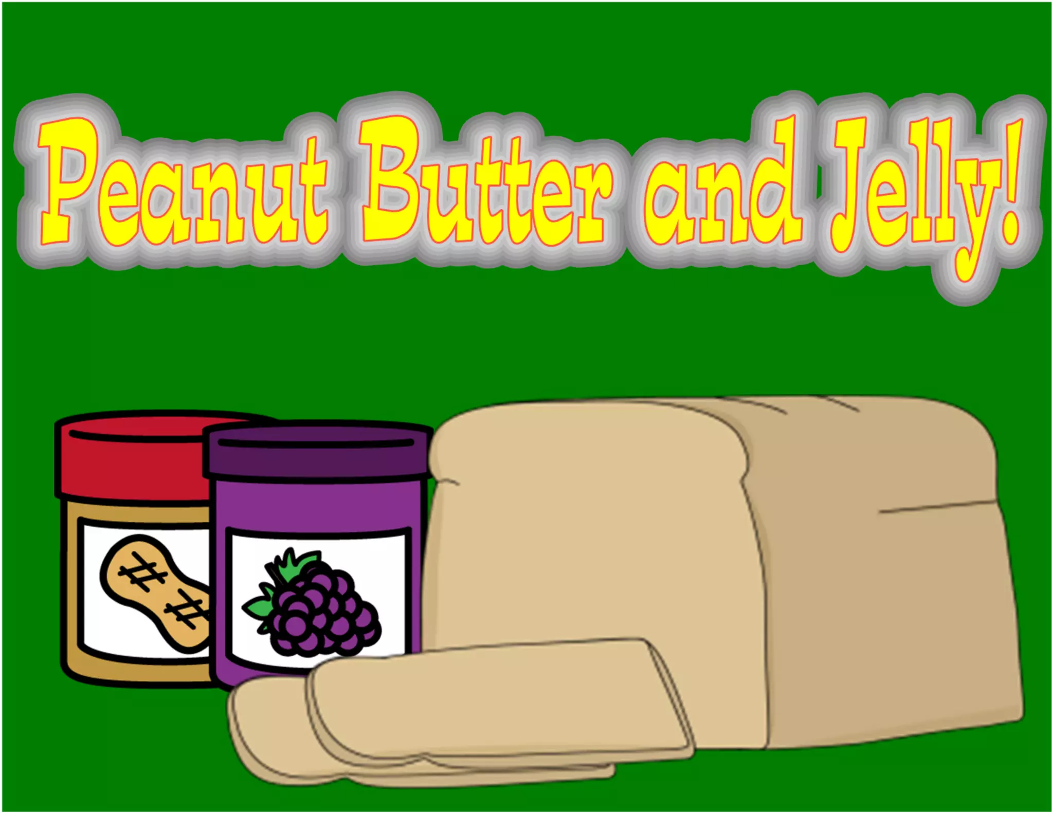 Peanut Butter and Jelly (song) Emergent Reader PPT