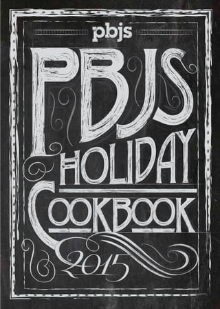 PBJS Holiday Cookbook 2015