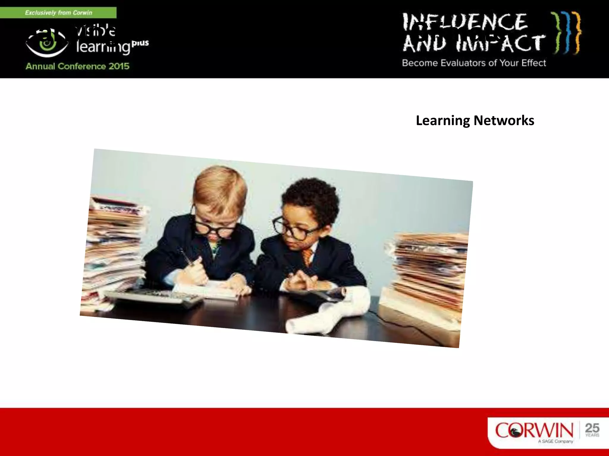 Learning Centered Culture and Climate
Learning Networks
 