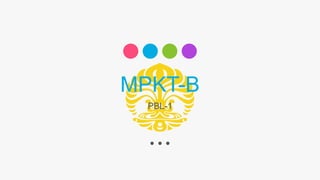 MPKT-B
PBL-1
 