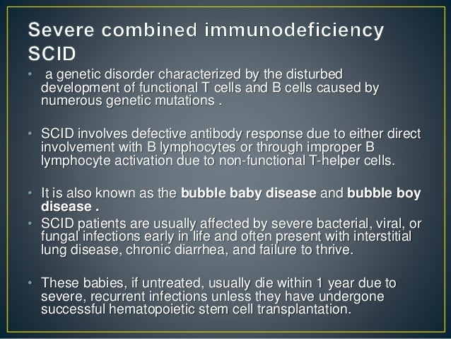 scid syndrome scid syndrome