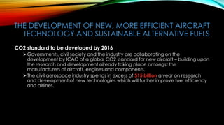 Sustainability OF AIR Transportation | PPTX