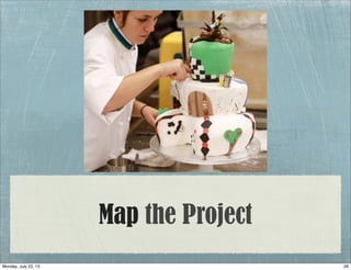 Map the Project
26Monday, July 22, 13
 