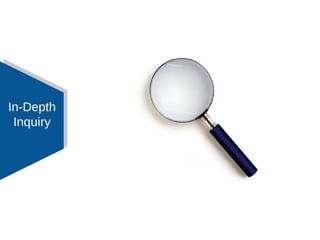 In-Depth
Inquiry
 