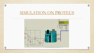 SIMULATION ON PROTEUS
 