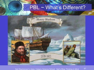 PBL ~ What’s Different? Neil Stephenson’s class, Calgary Science School   Neil’s Blog  Thinking in Mind 