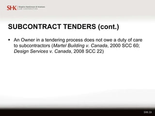 Procurement and Subcontractors | PPTX