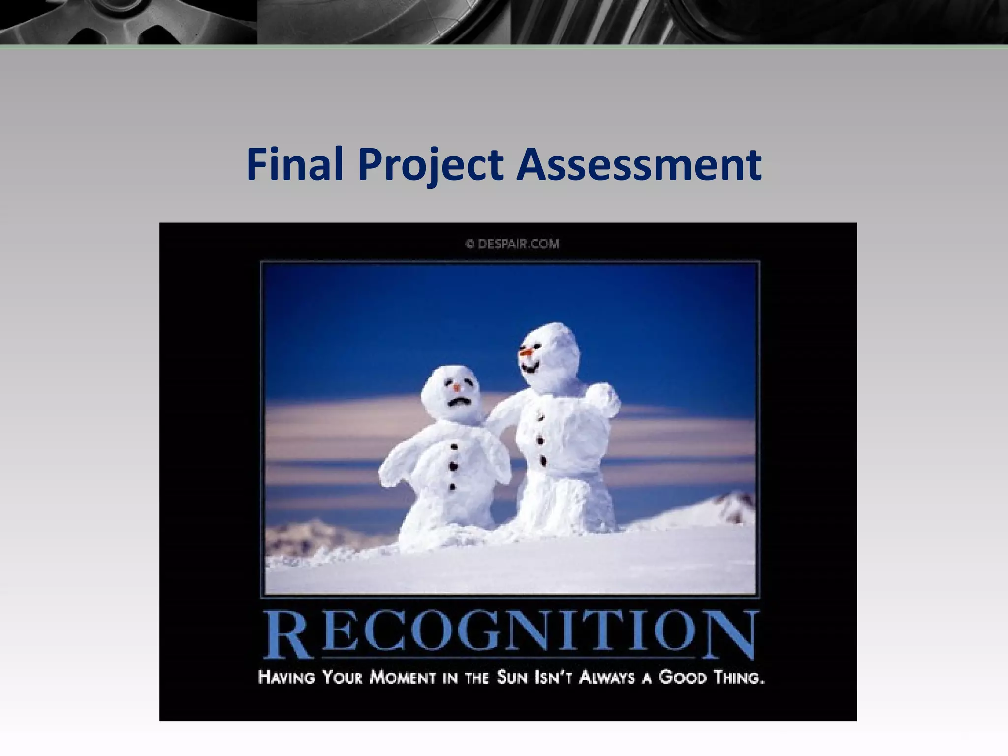 Final Project Assessment 