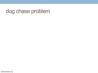 dog chase problem

©carmelschettino.org

 