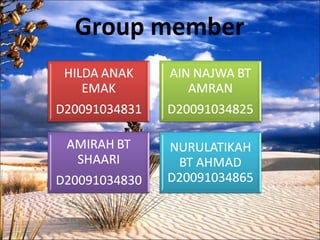 Group member  