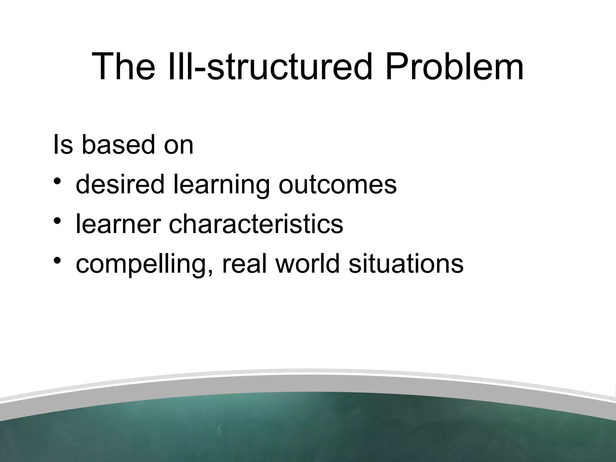 Problem Based Learning | PPT
