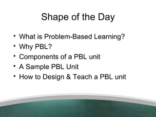 Problem Based Learning | PPT