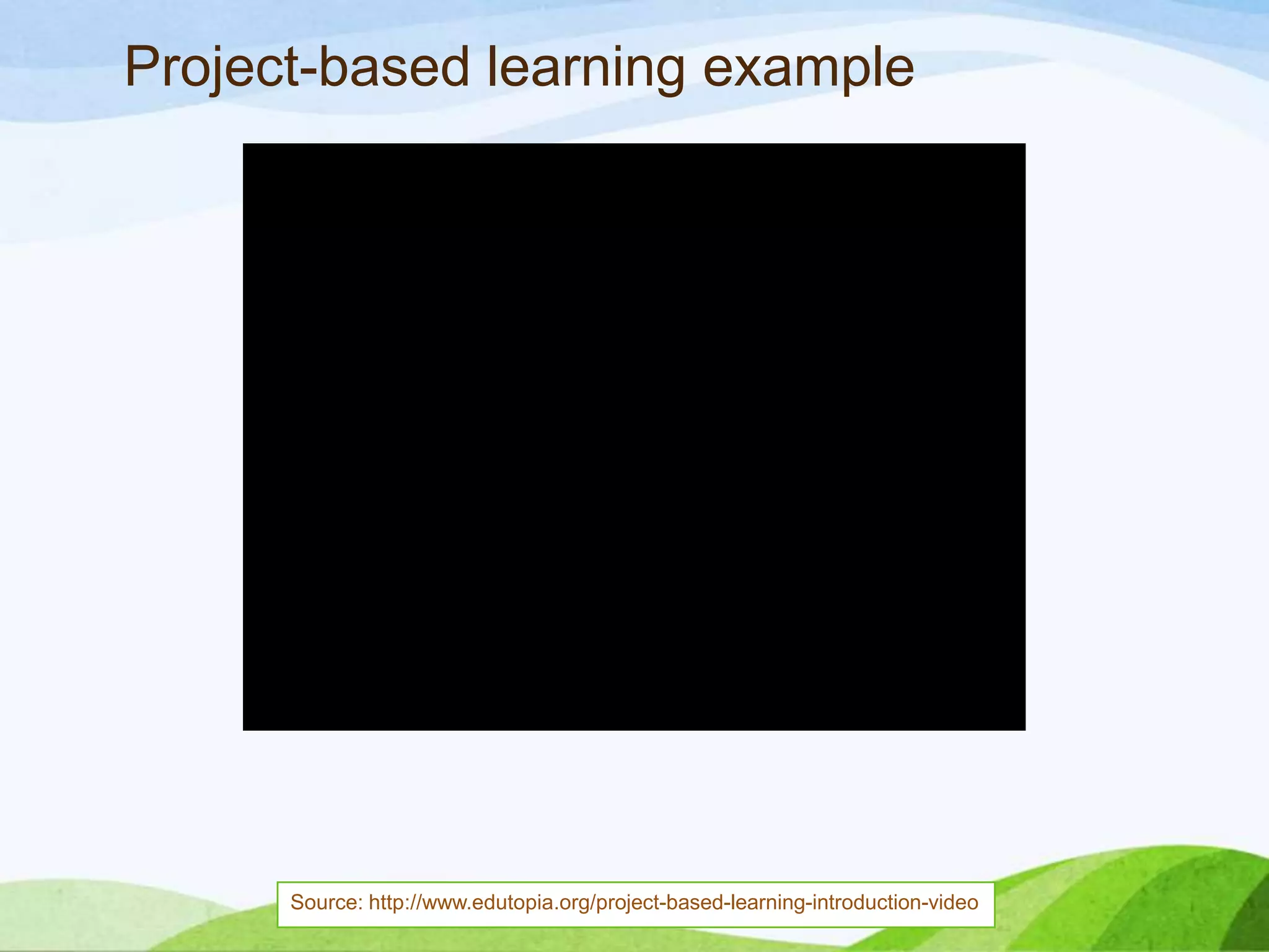 Project-based and Problem-based learning | PPTX | Educational ...