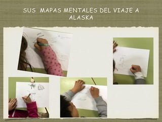 SUS MAPAS MENTALES DEL VIAJE A
ALASKA
 