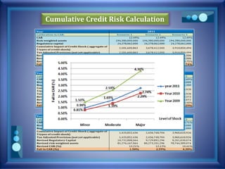 Cumulative Credit Risk Calculation
 