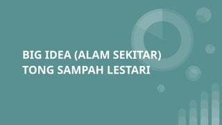 BIG IDEA (ALAM SEKITAR)
TONG SAMPAH LESTARI
 