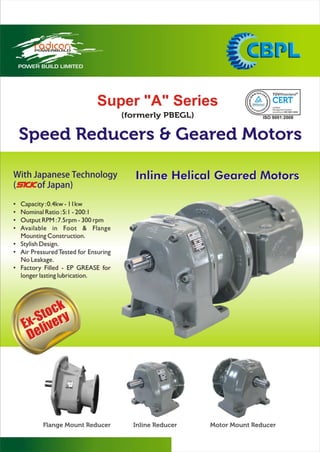 PBL Gearbox Supper "A" Catalogue | Sumit Sumit Engineers 