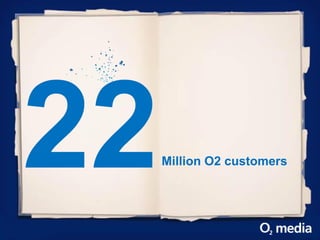 Million O2 customers
 