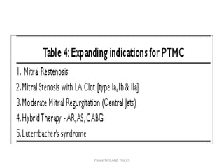 PBMV TIPS AND TRICKS
 