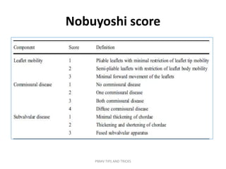 Nobuyoshi score
PBMV TIPS AND TRICKS
 