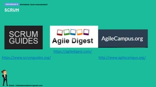 https://agiledigest.com/
https://www.scrumguides.org/ http://www.agilecampus.org/
 