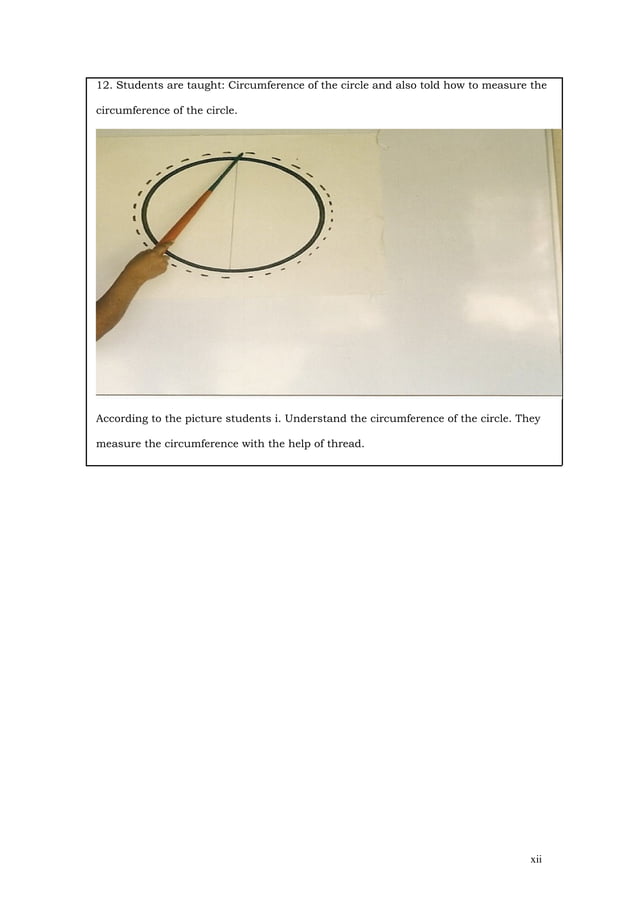 Pictorial module on circles for Teachers | PDF