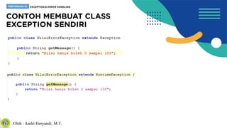 Oleh : Andri Heryandi, M.T.
 