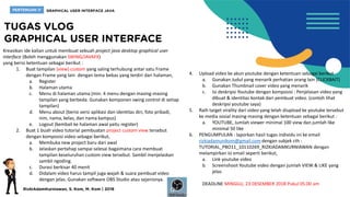 [PBO] Pertemuan 11 - GUI Java Desktop | PPT