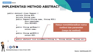 [PBO] Pertemuan 6 - Abstrak